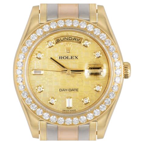 rolex day date pearlmaster bracelet|Rolex Day-Date price list.